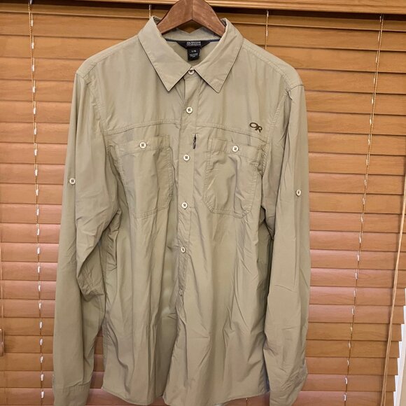 Mens Outdoor Research Wayward shirt Large - Picture 1 of 3